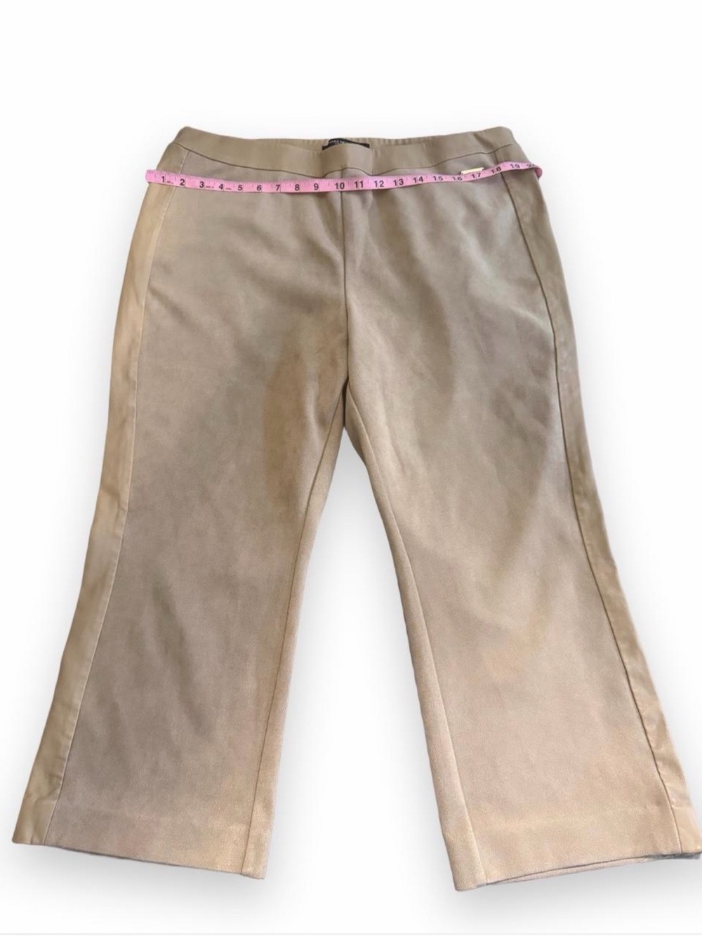 Marc New York Tan Cropped Dress Pants